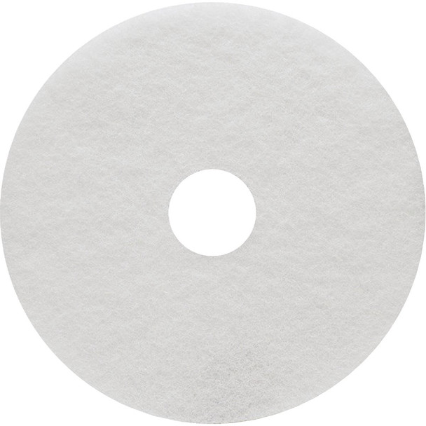 Virginia Abrasives 17 In. White Polishing Pad 416-850177