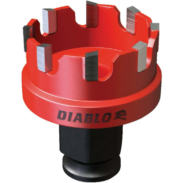 Diablo 1-3/8 In. Steel Demon Carbide Teeth Hole Cutter DHS1375CF