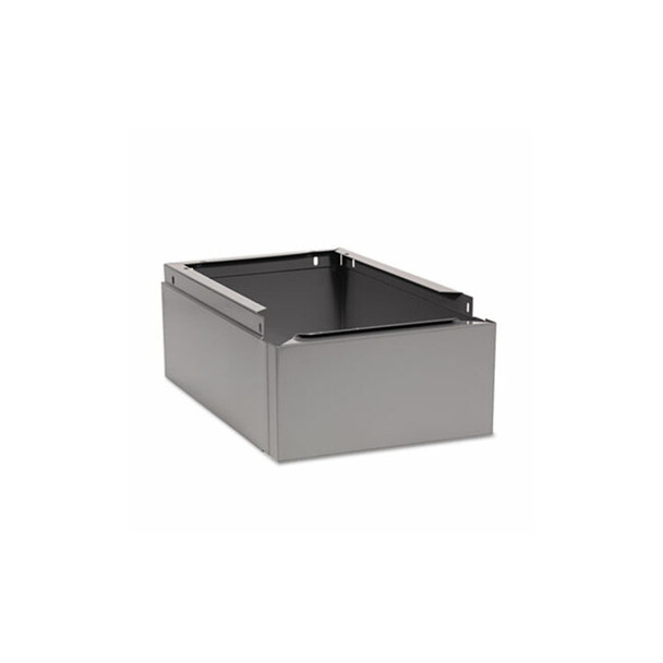 Tennsco Optional Locker Base, 12w X 18d X 6h, Medium Gray CLB-1218-MGY