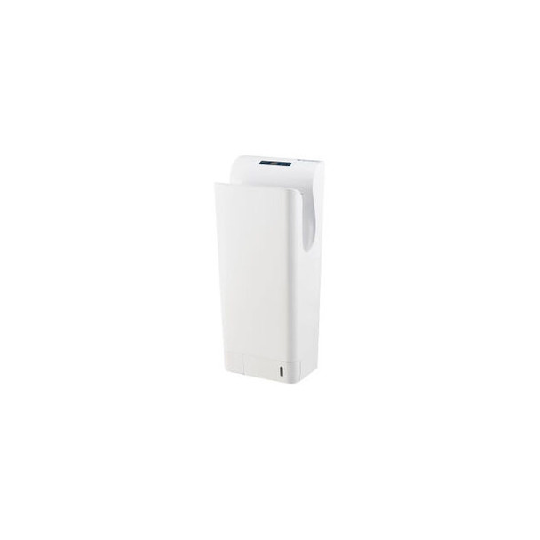 Global Industrial High Velocity Vertical Automatic Hand Dryer W/ HEPA Filter Whi