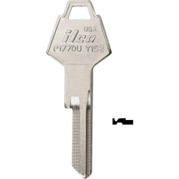 ILCO Chrysler Automotive Key Y152 / P1770U (10-Pack) IAL3982006B