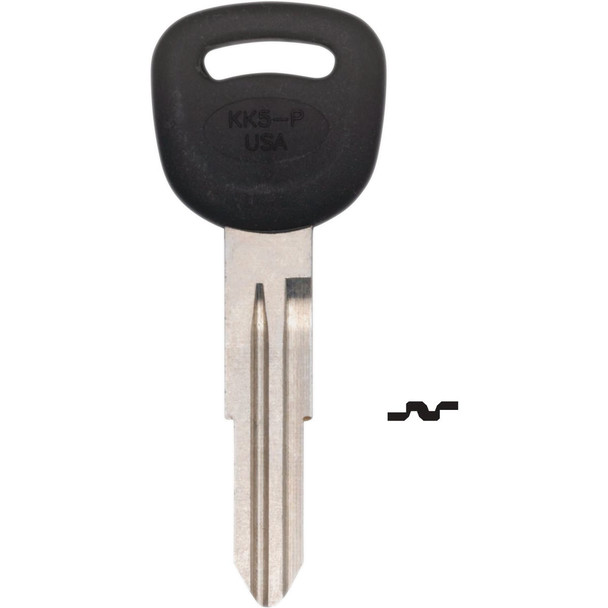 ILCO Kia Rio Cinco Key Blank, KK5-P (5-Pack) IAJ00000722