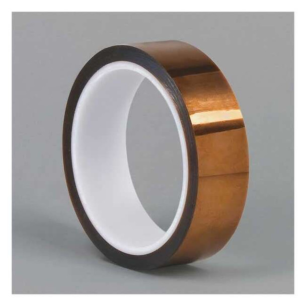 Dupont ElectricalTape,Amber,16-5/8ydL,1/2inW Kapton HN