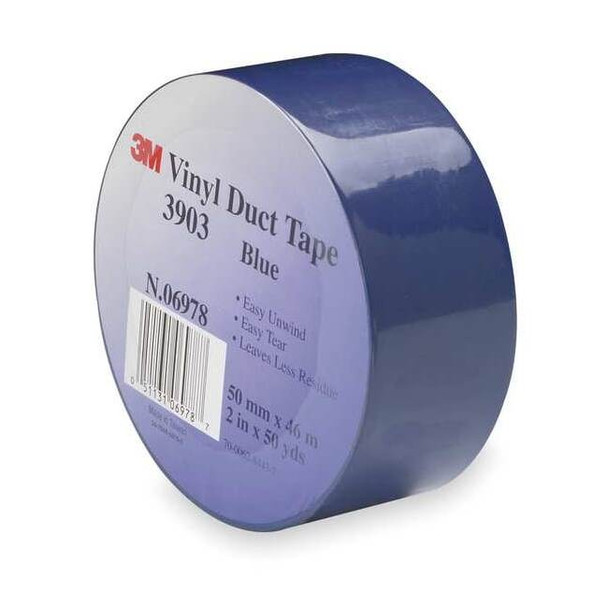 3m Duct Tape, Blue, 50 yd L, 2 in W 3903