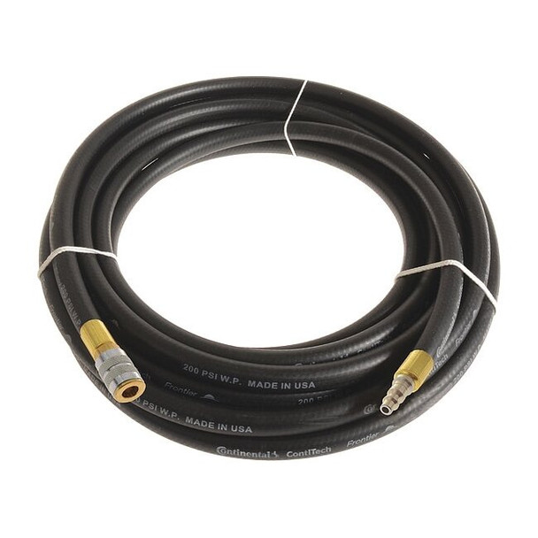 Continental Air Hose,1/4"I.D.,5 ft. HZB02520-05-51-G