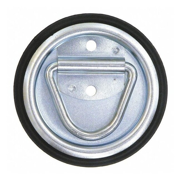 Surface Mounted Or Recessed Rope Ring Zinc Plated With Plastic Bezel