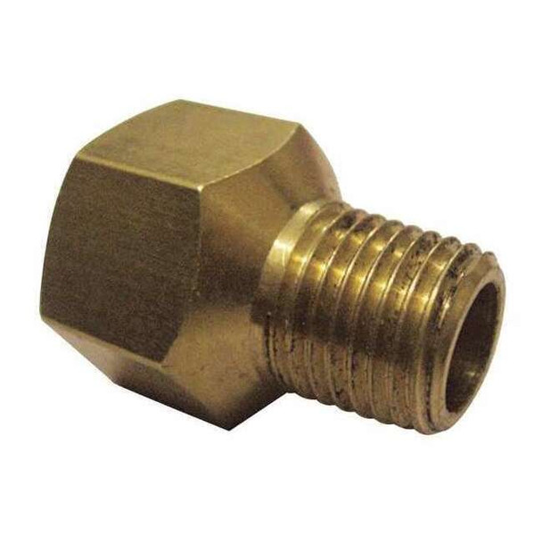 Reducing Adapter Brass Reducing Adapter, 3/8 in Female NPTF X 1/8 in Male NPTF