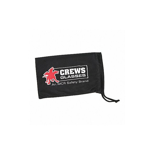 Mcr Safety Eyewear Bag, Black, Satin 208