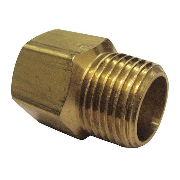 Adapter Brass Adapter, 3/8 in Female NPTF X 3/8 in Male NPTF