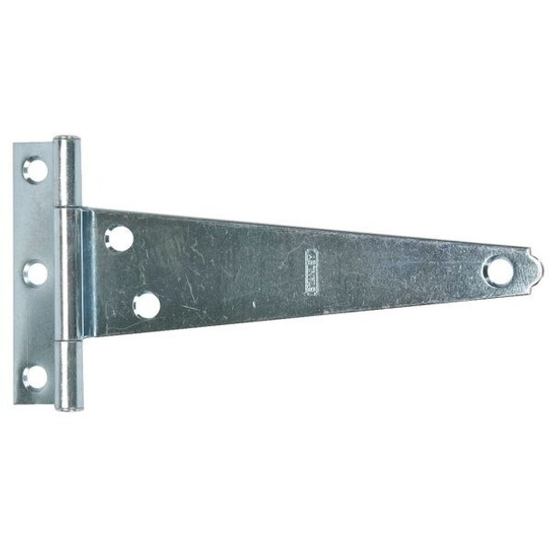 Tee Hinge, Steel, 1 in Leaf W x 2 15/16 in Leaf H, zinc plated