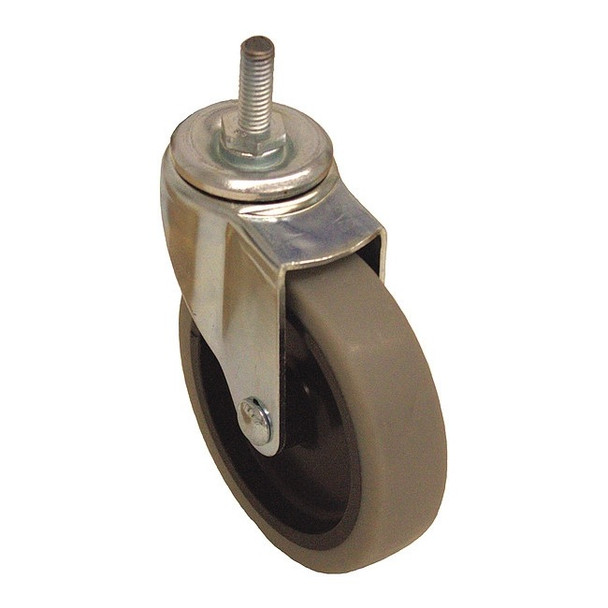 Manufacturer Varies Stem Caster,130 lb. Load,Gray Wheel P5S-UP040G-ST5