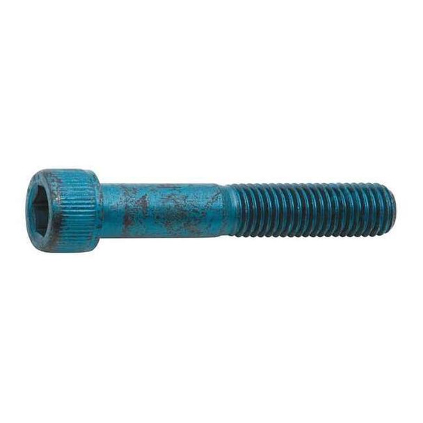 M6-1.00 Socket Head Cap Screw, Socket, Metric Blue Steel, 40 mm Length, 50 PK