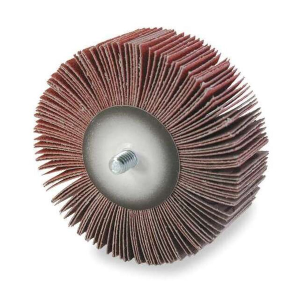 Arc Abrasives Flap Wheel,AO,3x1x1/4-20 Shank,120G 12348