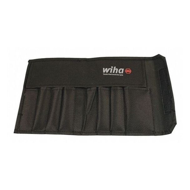 Wiha WrenchRoll,Black,Polyester,Hook-and-Loop 91118