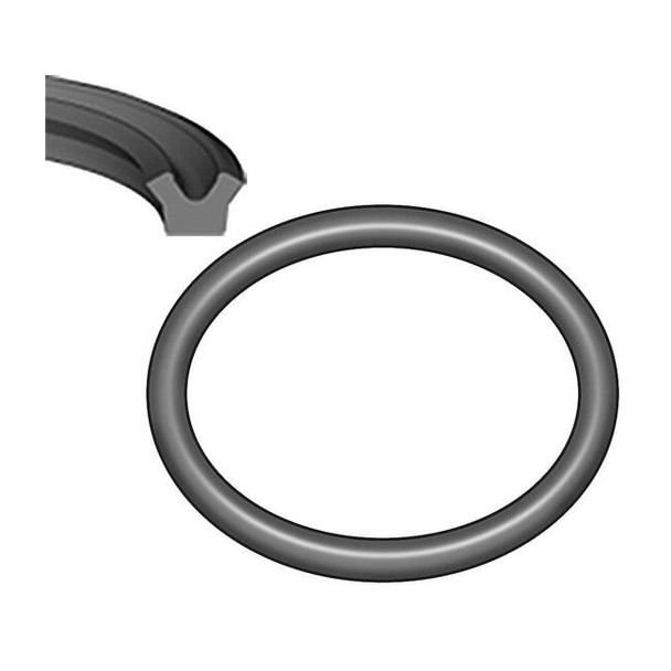 Manufacturer Varies U-Cup Seal, 1-1/8"ID, 1-5/8"OD, 1/4"W, PK5 2HZV1