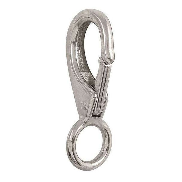 Lucky Line Eyelet Spring Snap, L 3 3/4 In, Snap Opening: 9/16 in 4FCT5