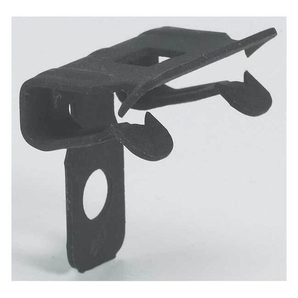 Eaton B-Line Flange Clip, Bulb Tees and Beams Use, Steel, Zinc Phosphate BE-9-12