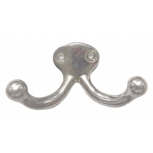 Manufacturer Varies Coat and Garment Hook,2 Ends,1-1/2 In 4JH13