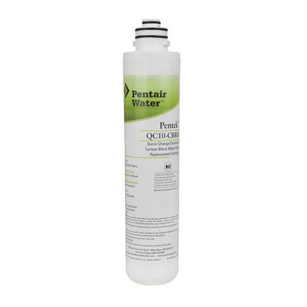 Quick Connect Filter, 0.5 gpm, 0.5 Micron, 2-1/4" O.D., 8 7/8 in H