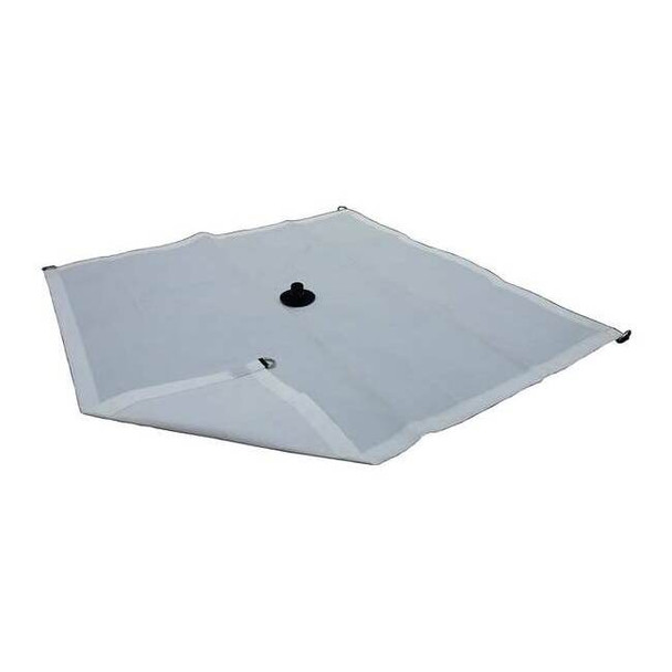 Manufacturer Varies Tarp,Fire Retardant Drainage,Poly,5x5Ft 5WTZ7