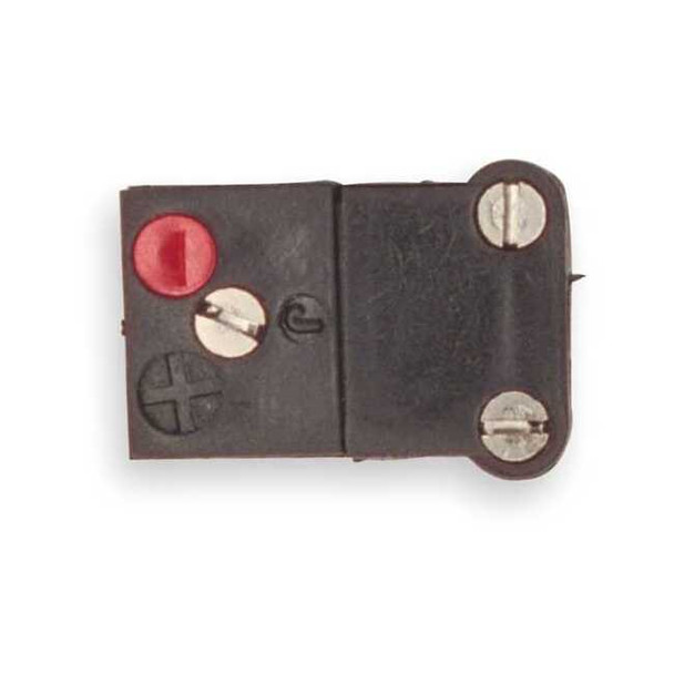 Tempco Thermocouple Jack, Black, Type J, Jack TCAR-1014