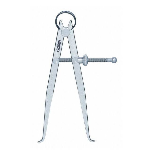 Insize Inside Spring Caliper,0 to 8.66" Range 7261-200