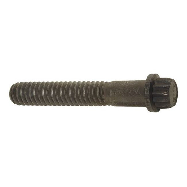 Grade 9, 1/2"-13 Flange Bolt, Plain Alloy Steel, 1-1/2 in L, 5 PK