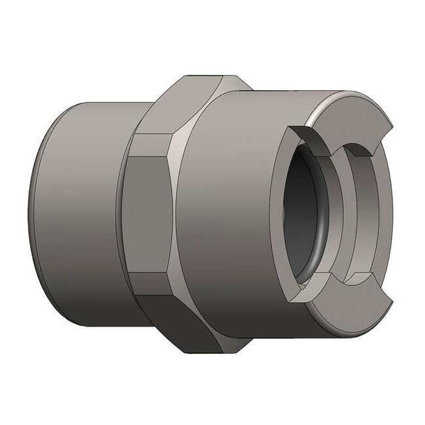 Dixon Female to Bowes Coupler,(F)NPT,1/2,Steel 4NF6