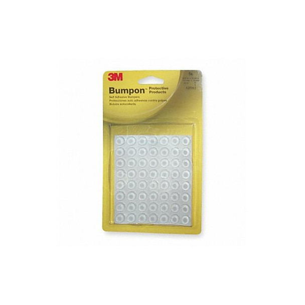 3m Bumper,Self Adhesive, 0.140 In H, PK56 SJ5312