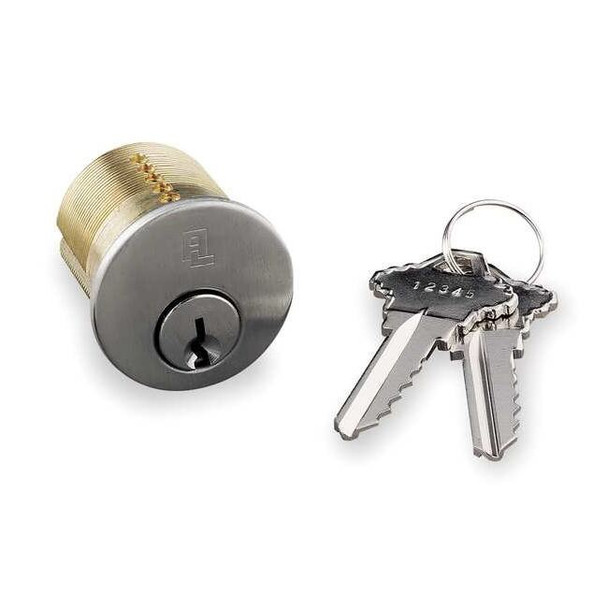 Alarm Lock Mortise Cylinder, Keyed Alike CEM-12345
