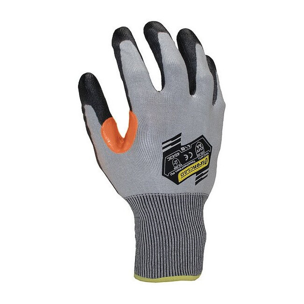Cut-Resistant Coated Gloves, Cut Level A4 ,Dipped ,Polyurethane ,Smooth ,XL 1 PR