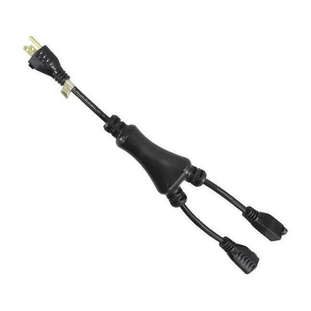 Manufacturer Varies Splitter Power Cord, 5-15P, SJT, 1.2 ft., 15A 5XFT7ID