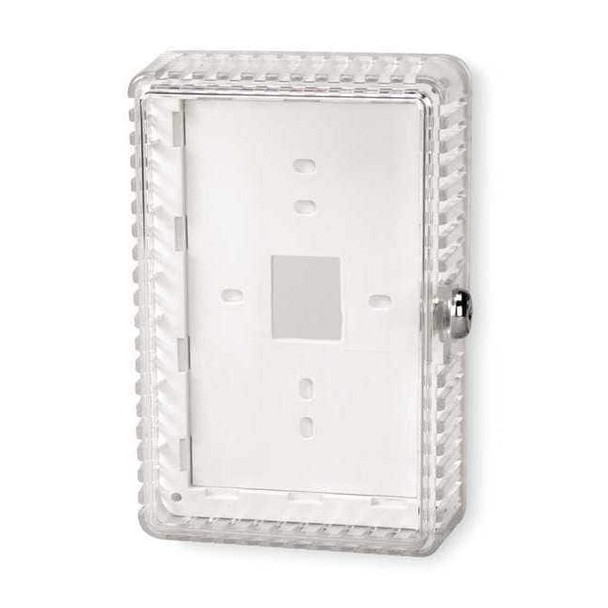 Manufacturer Varies Universal Thermostat Guard, Off-White, Plastic 2E999