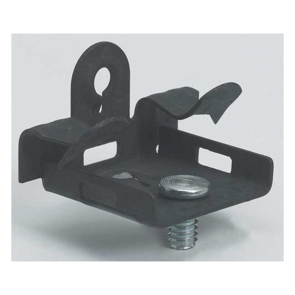 Flange Clip, Suspend Boxes or Fixtures Use, Steel, Zinc Phosphate