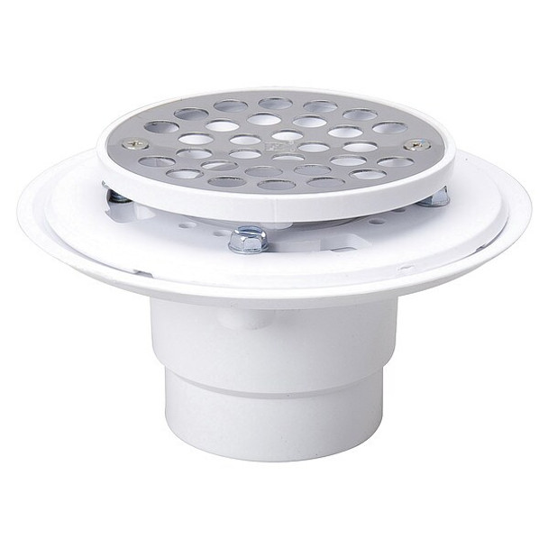Manufacturer Varies Shower Drain,3 5/8 in Body H,SS 133-114
