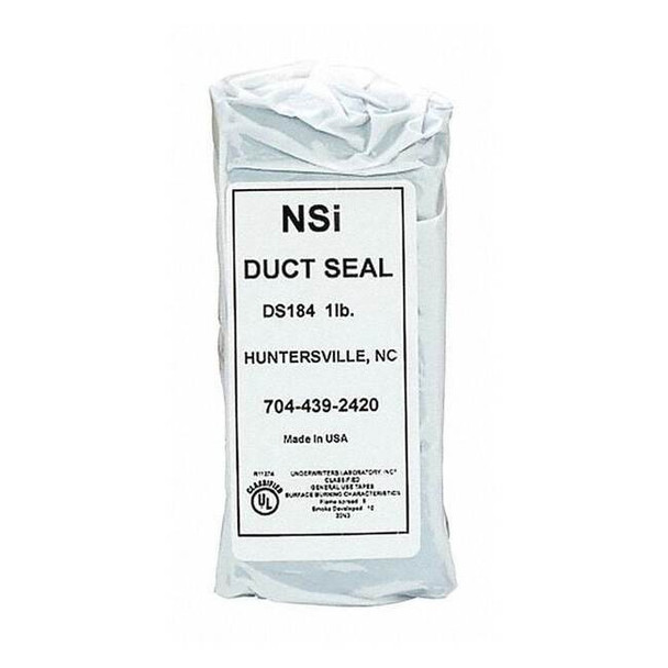 Nsi Sealant, 16 oz, Bag, Duct Seal DS184