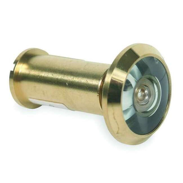 Manufacturer Varies Door Viewer,Brass,200 Deg Viewing Angle 1HEW3