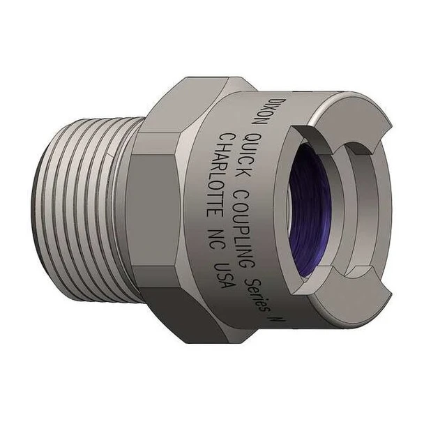 Dixon Female to Bowes Coupler,(M)NPT,1/2,Steel 4NM6