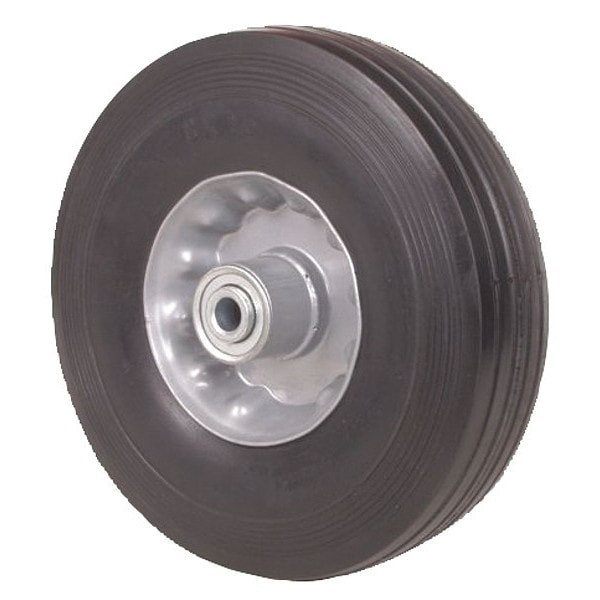 Manufacturer Varies Solid Rubber Wheel,6 in.,200 lb.,Offset 1NXB5