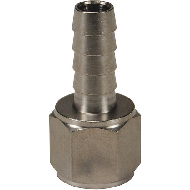 Dixon Barbed Hose Fitting,Hose ID 1/2",NPTF 1040808SS Dixon Barbed Hose Fitting,Hose ID 1/2",NPTF 1040808SS