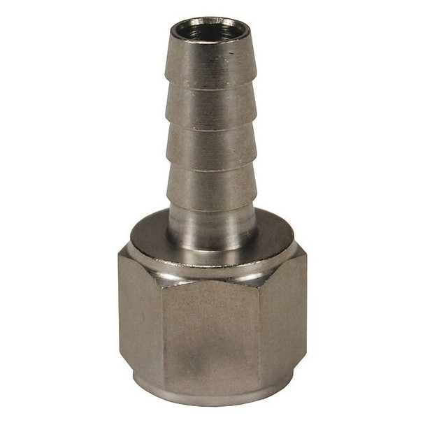 Dixon Barbed Hose Fitting,Hose ID 1/2",NPTF 1040808SS