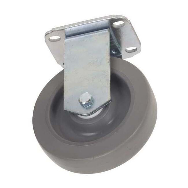 Manufacturer Varies Rgd NSF-Listed Plate Castr,Therm Rubber,5 in,200 lb 4W922