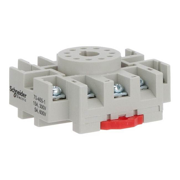 Schneider Electric Relay Scket,Standrd,Octal,11 Pin,2.32" L 70-465-1