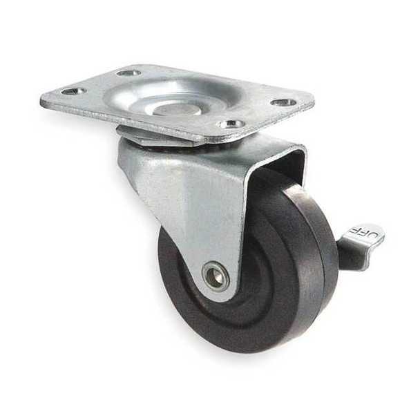 Manufacturer Varies Swivel Plate Cstr,Rbbr,3 in,100 lb,Dlrin 1UHJ2