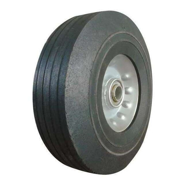Manufacturer Varies Solid Rubber Wheel,8 in.,400 lb.,Sym 1NWZ4