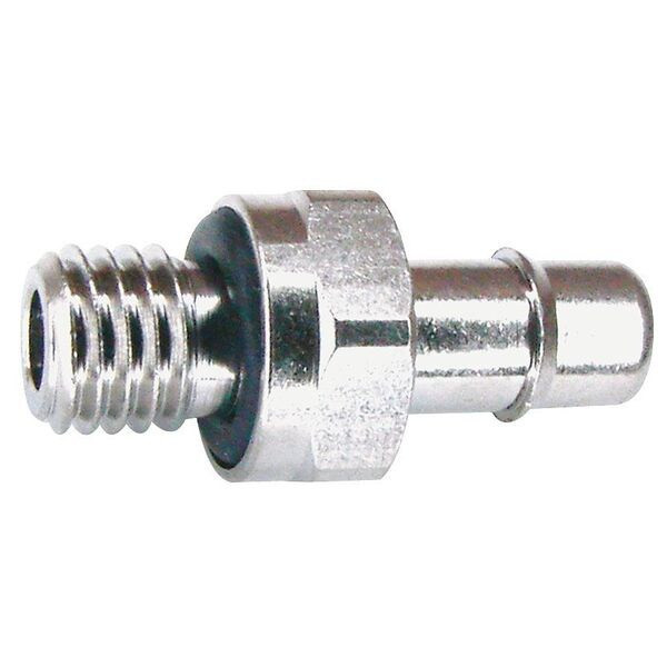 Pneumadyne 1/4" Barb x UNF Brass Straight Male Connector EB60