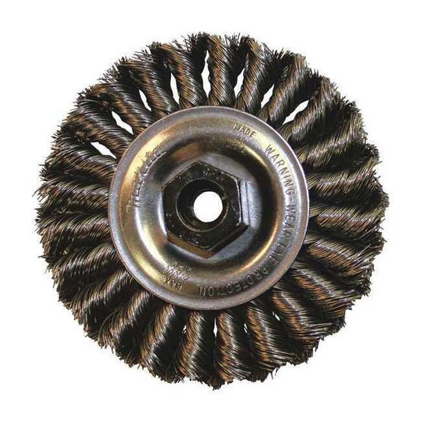 Makita Wire Wheel Brush,Twisted,Arbor Hole A-98669