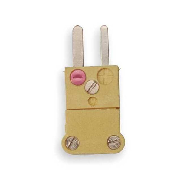Tempco Thermocouple Plug, Yellow, Type K, Jack TCAR-1012