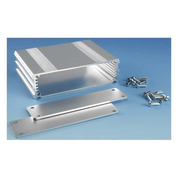 Screws Electrical Enclosures, 3.16 in H, 1.19 in D, 4.27 in W, 4, Aluminum