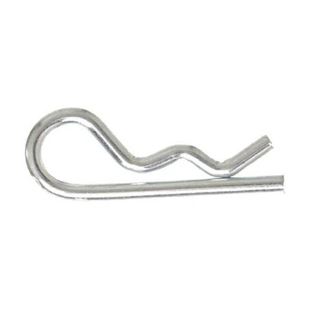 Bridge Cotter Pin, 5/64 in Dia, 1-3/16 in L, Steel, 25 PK